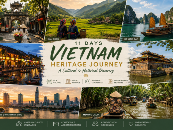 Vietnam 11 Days: Heritage Journey – A Cultural & Historical Discovery