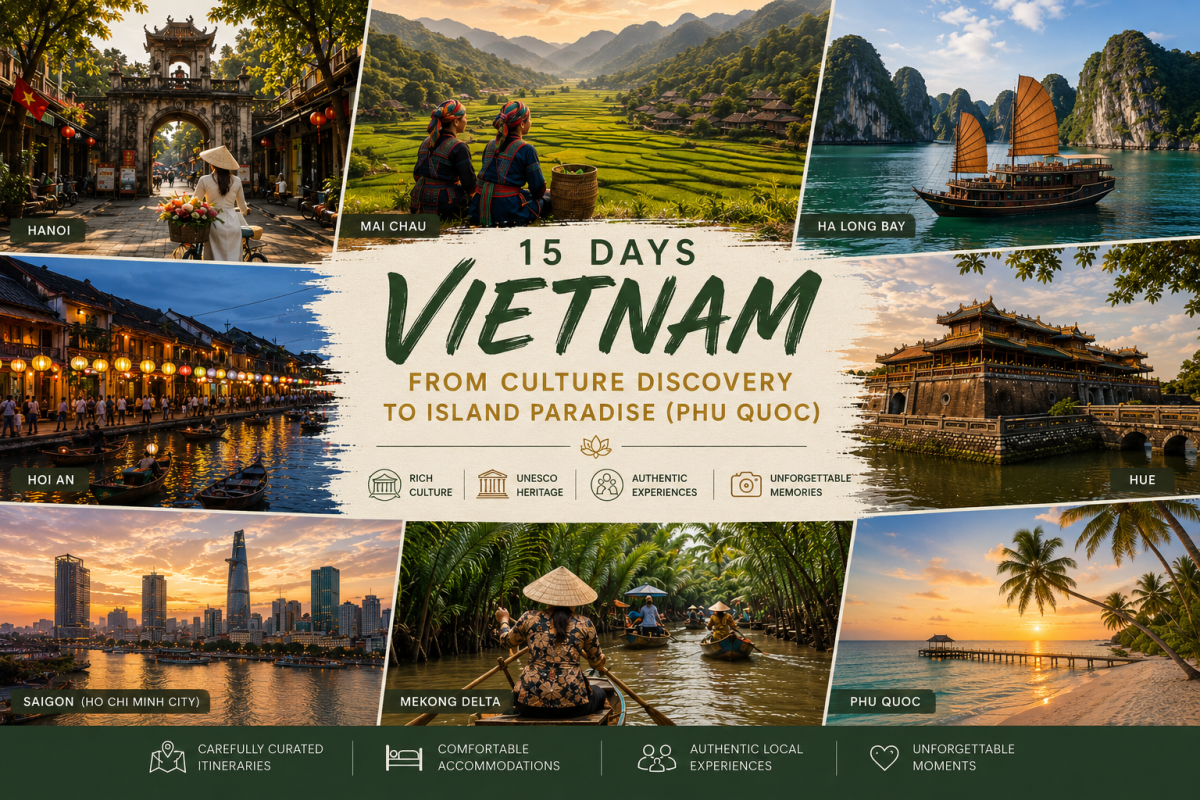 Vietnam 15 Days (PHU QUOC): From Culture Discovery to Island Paradise