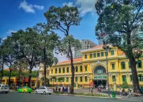 Old-Saigon-Post-Office-hanoi-LPC Travel - LaPace Travel - Inbound tour- Vietnam 15 Days-Cultural Heritage-Endless Beaches-MUI NE